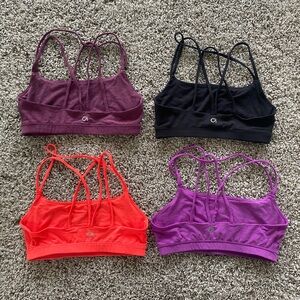 GAP Strappy Sports Bras x4